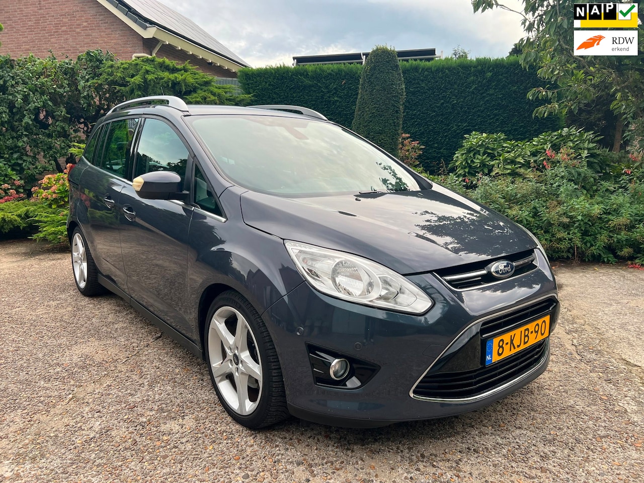 Ford Grand C-Max - 1.6 TDCi Titanium 7 persoons, Navi, PDC, Nette auto! - AutoWereld.nl