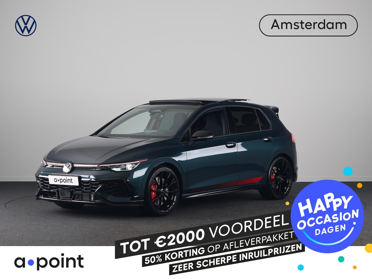 Volkswagen Golf - 2.0 TSI GTI Clubsport Edition 50 325 PK | Full option | Panorama dak | Akrapovic | Harman - AutoWereld.nl