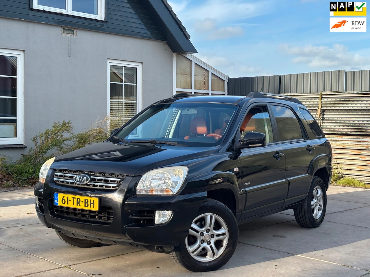 Kia Sportage - 2.7 V6 M-bition 4WD | Nieuwe APK | Leder | Automaat | NAP | Airco | Nette staat | Rijklaar - AutoWereld.nl