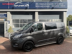 Ford Transit Custom - 300 2.0 TDCI L1H1 Trend DC 6-persoons Vol optie 20inch, Trekhaak, Cruise, Cv, Navi btw aut