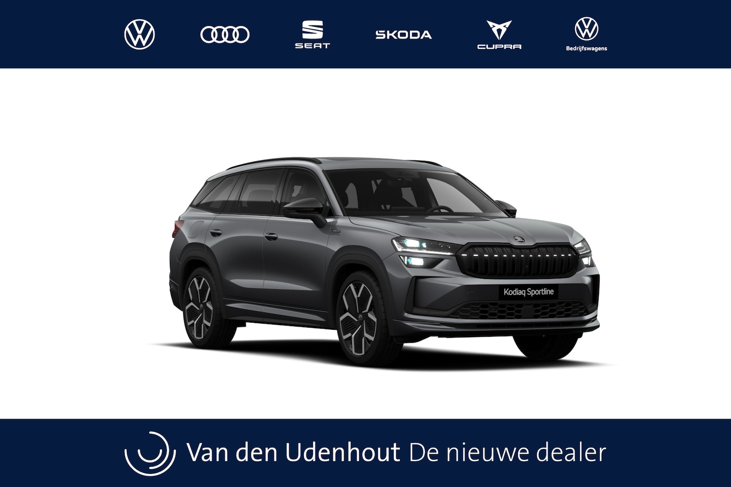 Skoda Kodiaq - 1.5 TSI PHEV 204 6DSG Sportline Business | Achteruitrijcamera | Crew Protect Assist | Crui - AutoWereld.nl