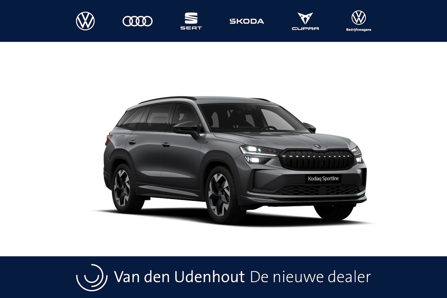 Skoda Kodiaq - 1.5 TSI PHEV 204 6DSG Sportline Business | Achteruitrijcamera | Crew Protect Assist | Crui - AutoWereld.nl