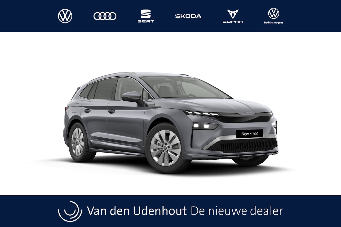 Skoda Enyaq iV - 85 Elektromotor 286 1AT Business Edition | Chrome interieur accenten | Driving mode select - AutoWereld.nl