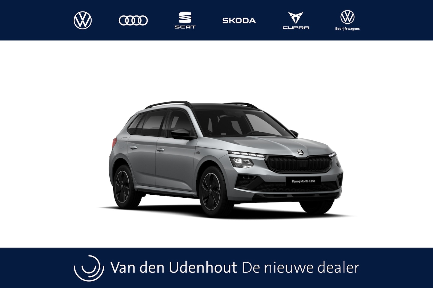 Skoda Kamiq - 1.0 TSI Greentech 115 7DSG Monte Carlo | Achteruitrijcamera | Cruise control met speedlimi - AutoWereld.nl