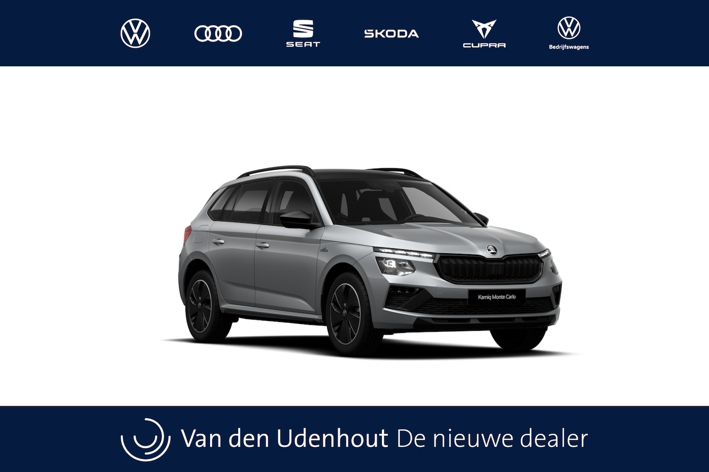 Skoda Kamiq - 1.0 TSI Greentech 115 7DSG Monte Carlo | Achteruitrijcamera | Cruise control met speedlimi - AutoWereld.nl