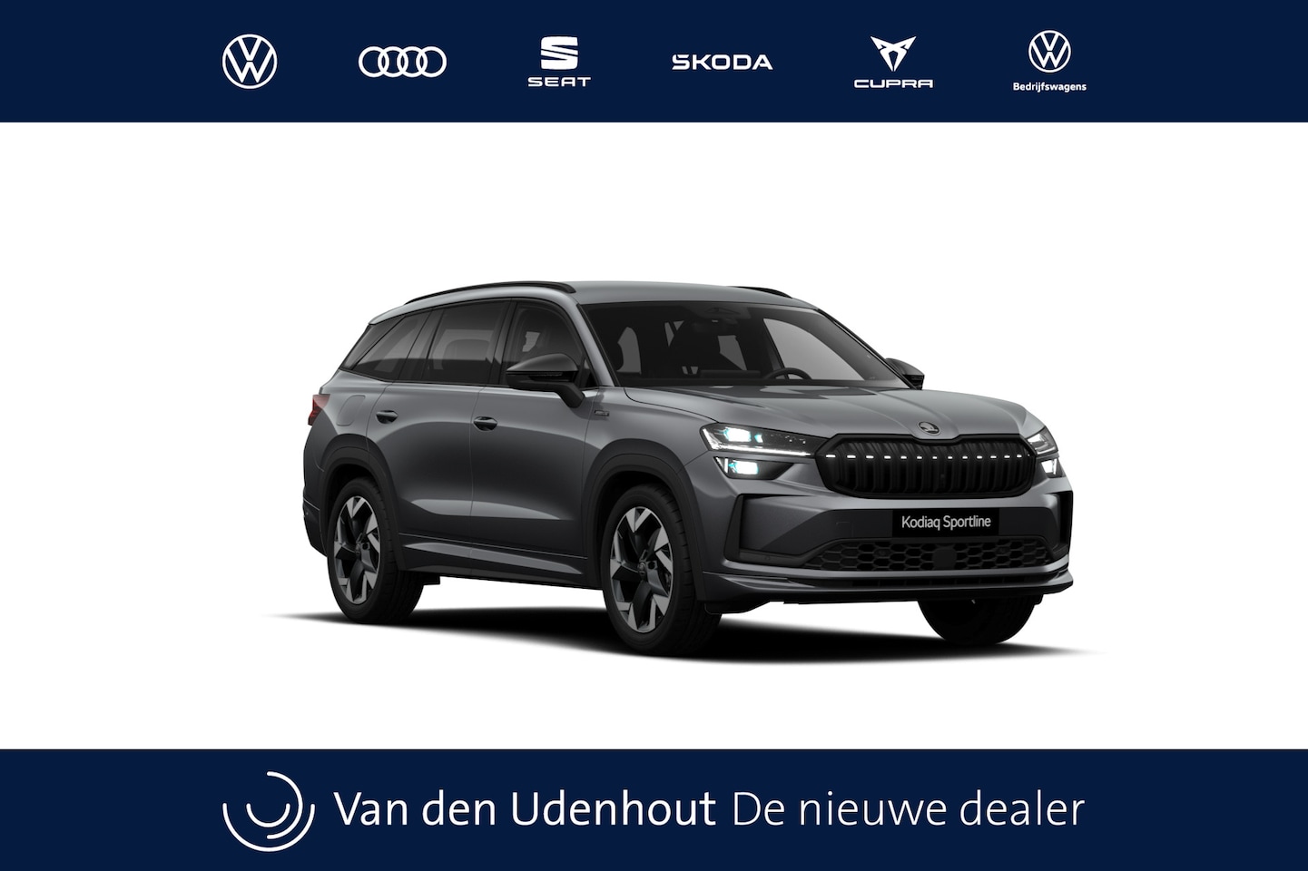 Skoda Kodiaq - 1.5 TSI PHEV 204 6DSG Sportline Business | Achteruitrijcamera | Crew Protect Assist | Crui - AutoWereld.nl