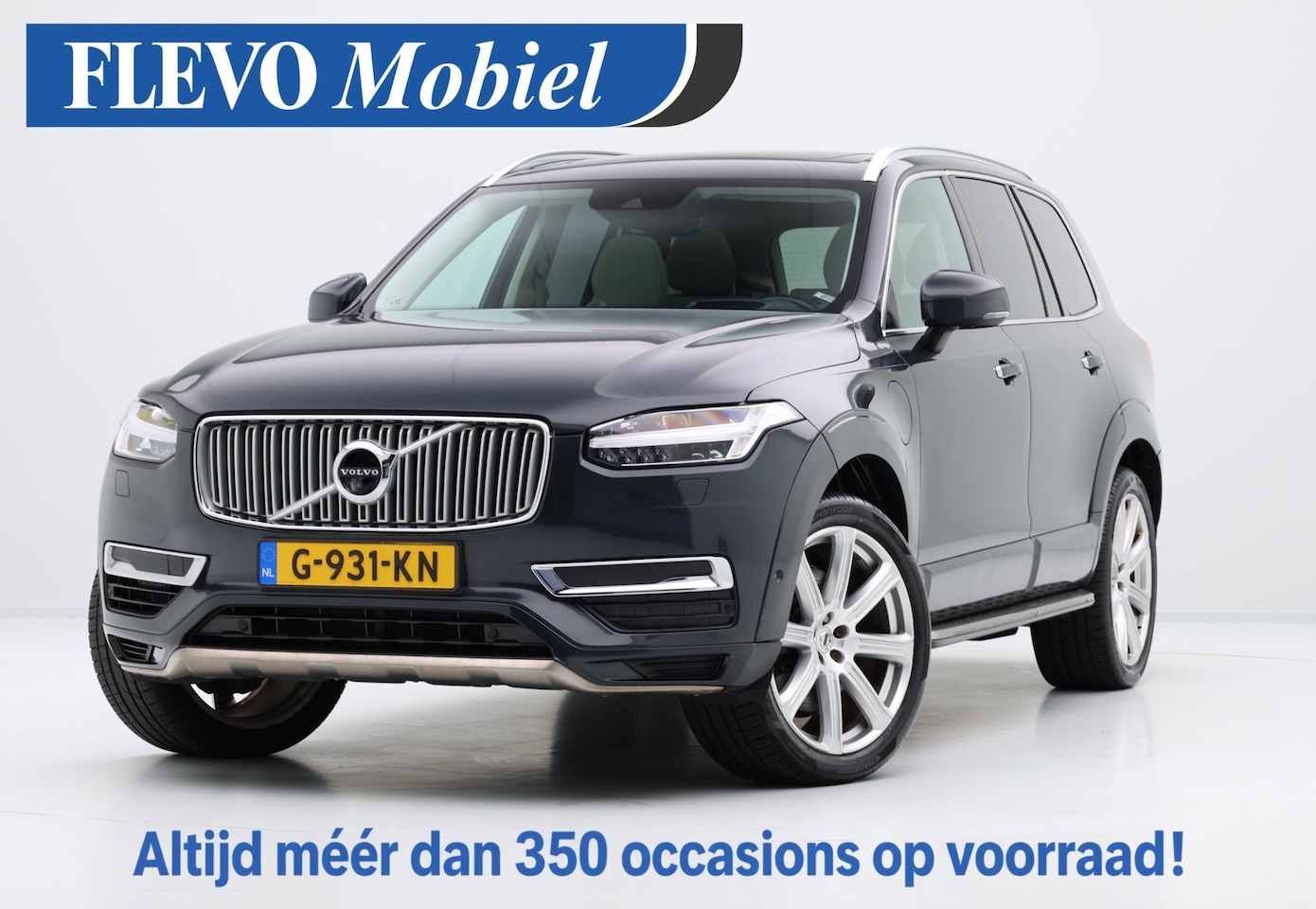 Volvo XC90 - 2.0 T8 Twin Engine AWD Inscription Aut. 7 pers. B&W|Pano|Leer|Carplay|Wegkl. trekh. - AutoWereld.nl