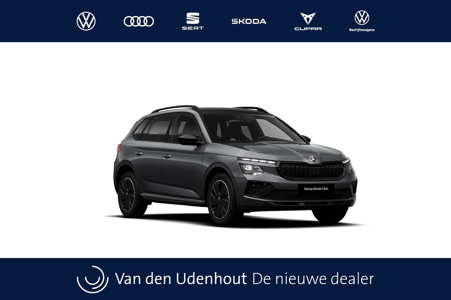 Skoda Kamiq - 1.0 TSI Greentech 115 7DSG Monte Carlo | Achteruitrijcamera | Cruise control met speedlimi - AutoWereld.nl