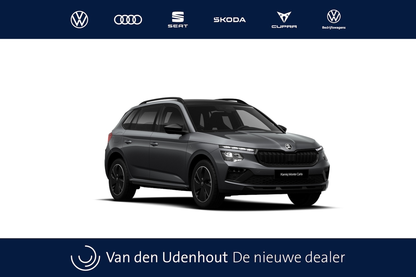 Skoda Kamiq - 1.0 TSI Greentech 115 7DSG Monte Carlo | Achteruitrijcamera | Cruise control met speedlimi - AutoWereld.nl