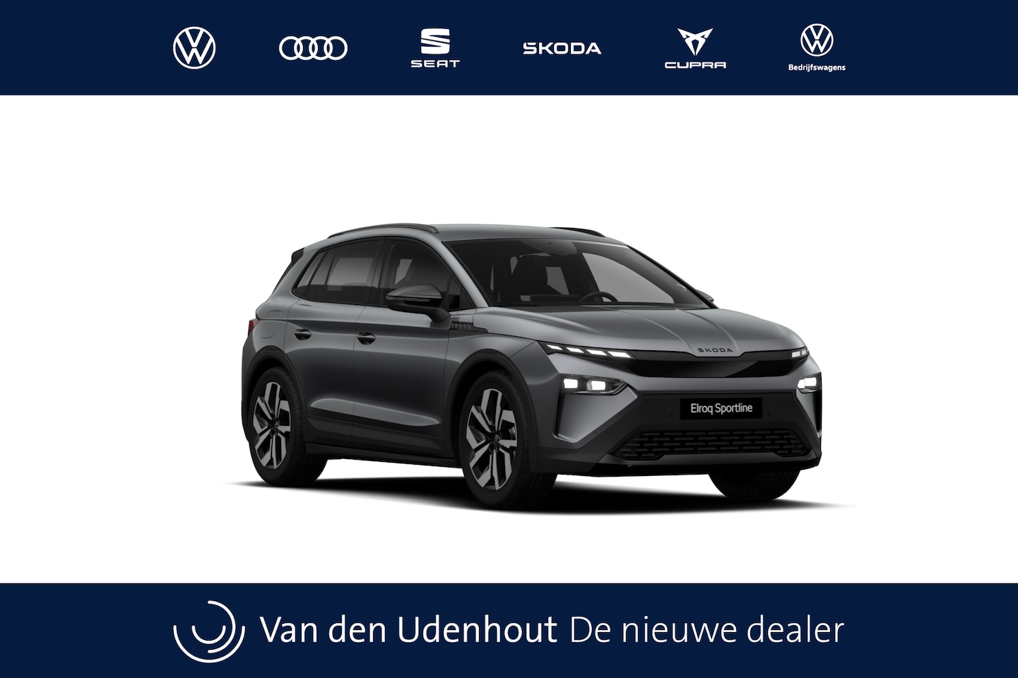 Skoda Elroq - 85 Elektromotor 286 1AT Sportline | Cruise control met speedlimiter | Driving mode select - AutoWereld.nl