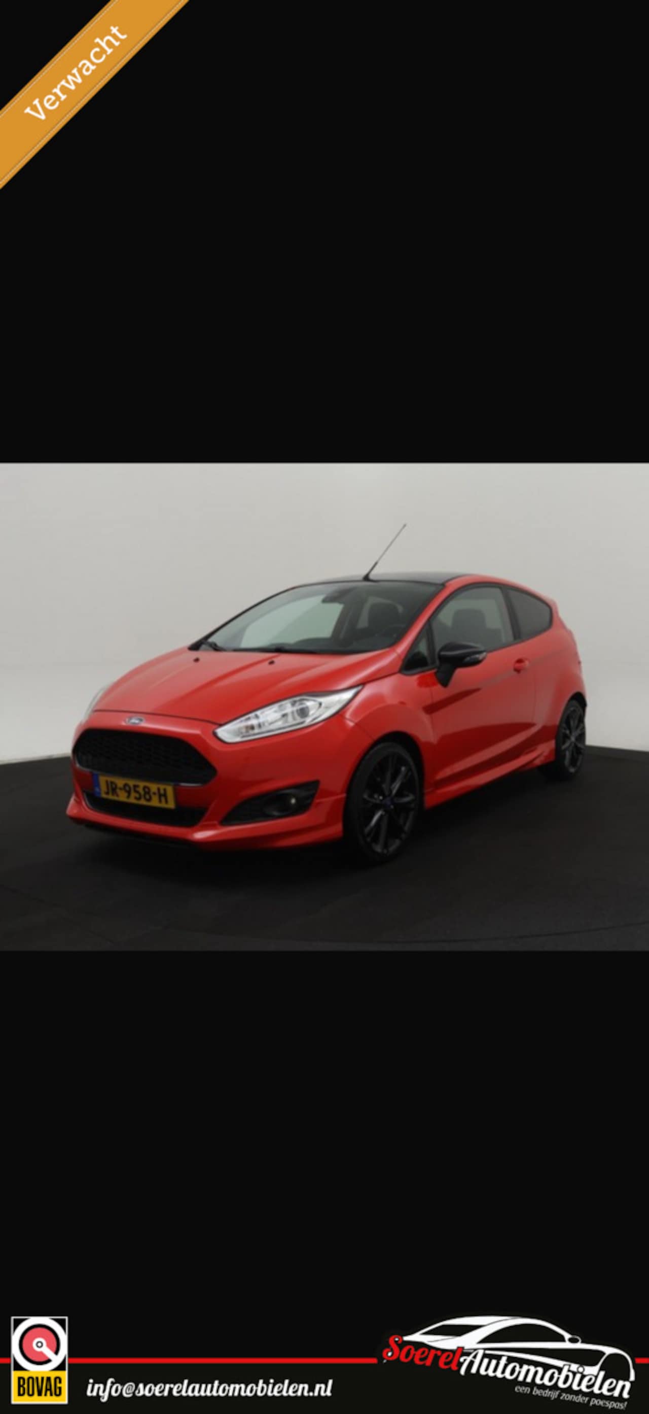 Ford Fiesta - 1.0 EcoBoost Red Edition 140pk 114382km nieuwe distributie - AutoWereld.nl