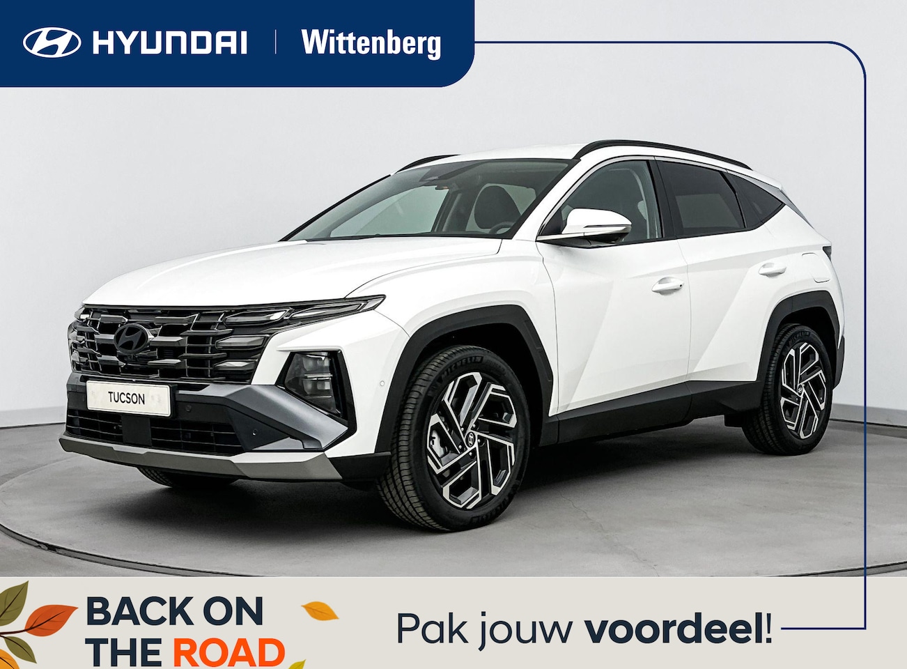 Hyundai Tucson - 1.6 T-GDI HEV Premium | Apple Carplay/Android Auto | Lichtmetalen velgen 19" | Navigatiesy - AutoWereld.nl