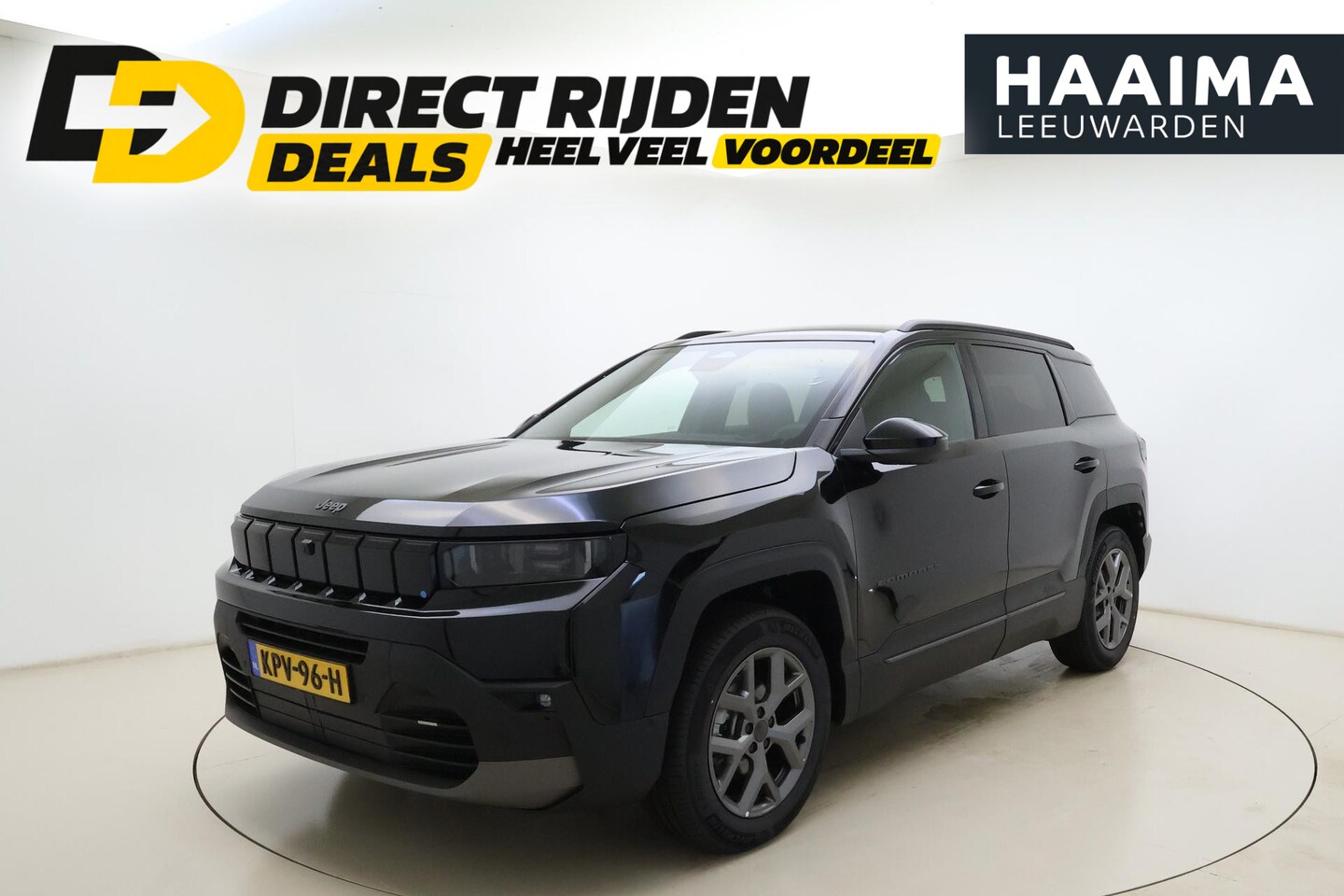Jeep Compass - 1.2 e-Hybrid First Edition Automaat | DEMO | Rondomzicht camera | Climate control | Naviga - AutoWereld.nl