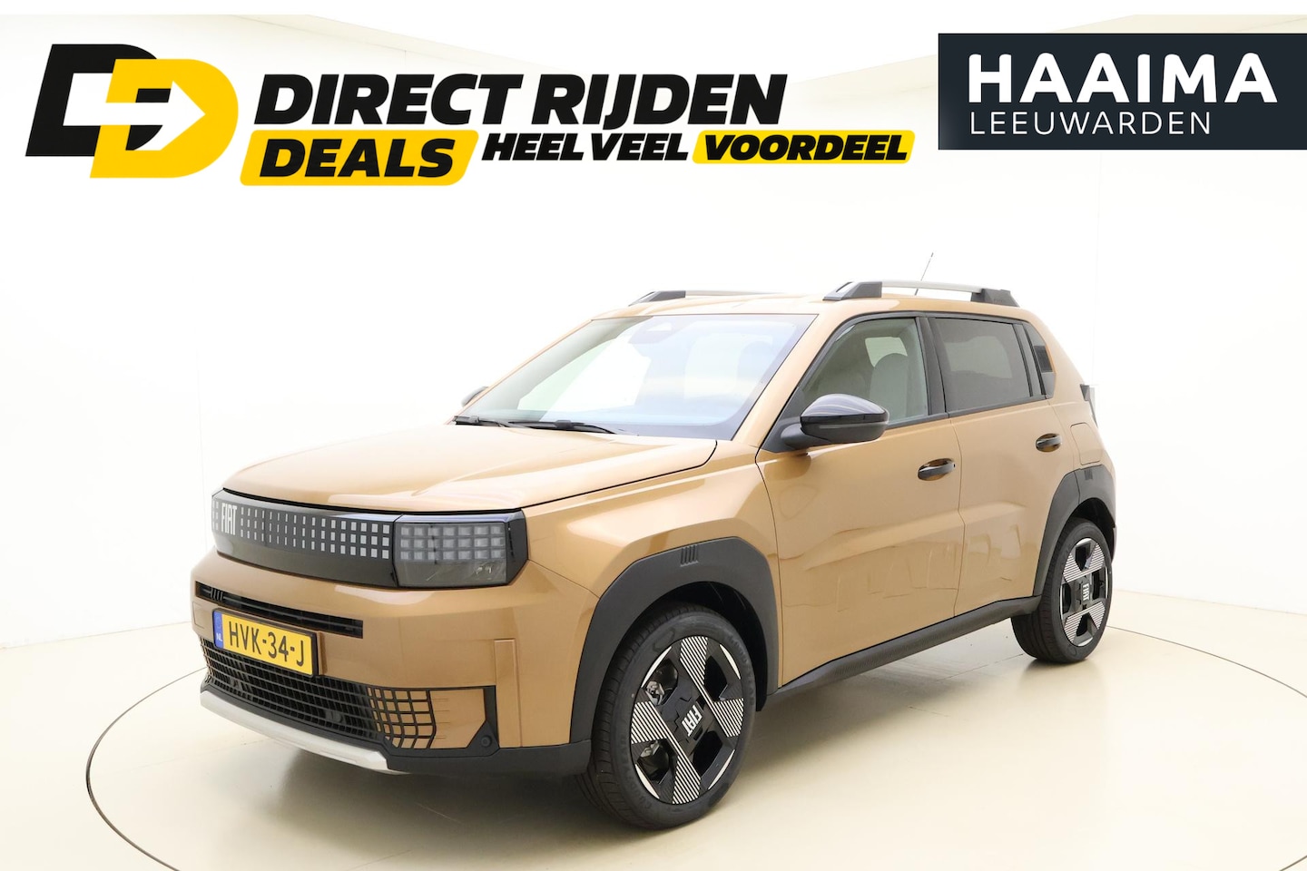 Fiat Grande Panda - La Prima 11 kW 44 kWh | Nvigatie | Climate control | Camera | Stoel & Stuurverwarming | NI - AutoWereld.nl