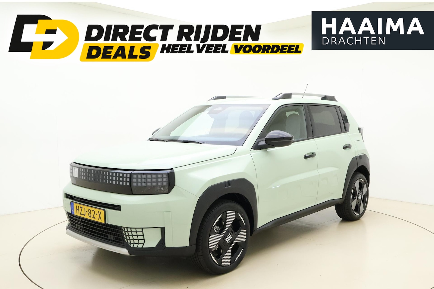 Fiat Grande Panda - La Prima 11 kW 44 kWh | €4.000,- DEMO VOORDEEL! | Navigatie | Stoel & Stuurverwarming | Ca - AutoWereld.nl
