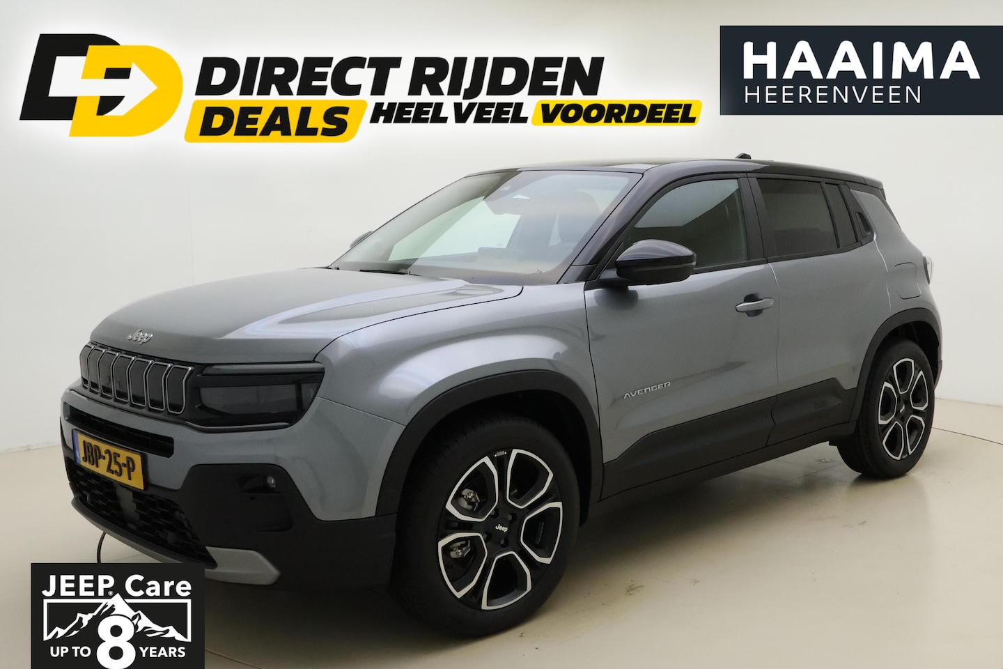 Jeep Avenger - 1.2 e-Hybrid 110pk Automaat Summit | Navigatie | Trekhaak | Panoramadak | Adapt. Cruise co - AutoWereld.nl