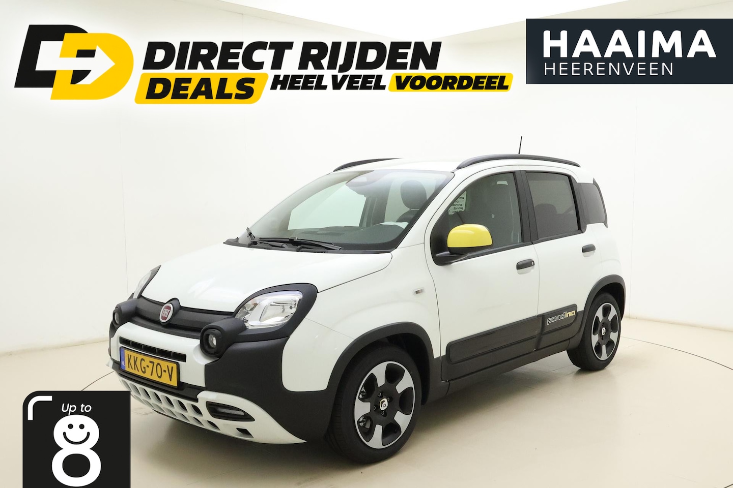 Fiat Panda - 1.0 Hybrid Pandina Cross | DEMO | Airco | Apple Carplay/Android Auto | Bluetooth | Cruise - AutoWereld.nl