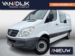 Mercedes-Benz Sprinter - 319 3.0 CDI 366 HD DC ✓3500KG Trekgewicht ✓Automaat ✓6-Persoons ✓Navigatie ✓6-Cilinder ✓Ai