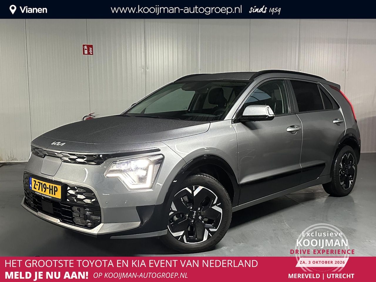 Kia Niro EV - Edition Advanced 64.8 kWh NL auto, 1e eigenaar, Dealeronderhouden, zeer luxe - AutoWereld.nl