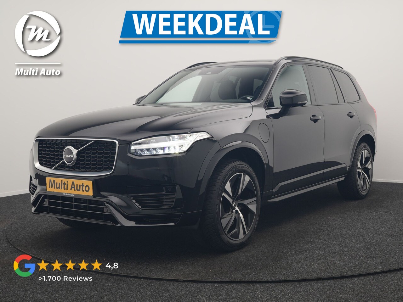 Volvo XC90 - T8 Twin Engine AWD R-Design 7 Persoons PHEV 394pk Dealer O.H | Trekhaak Af Fabriek | Adapt - AutoWereld.nl