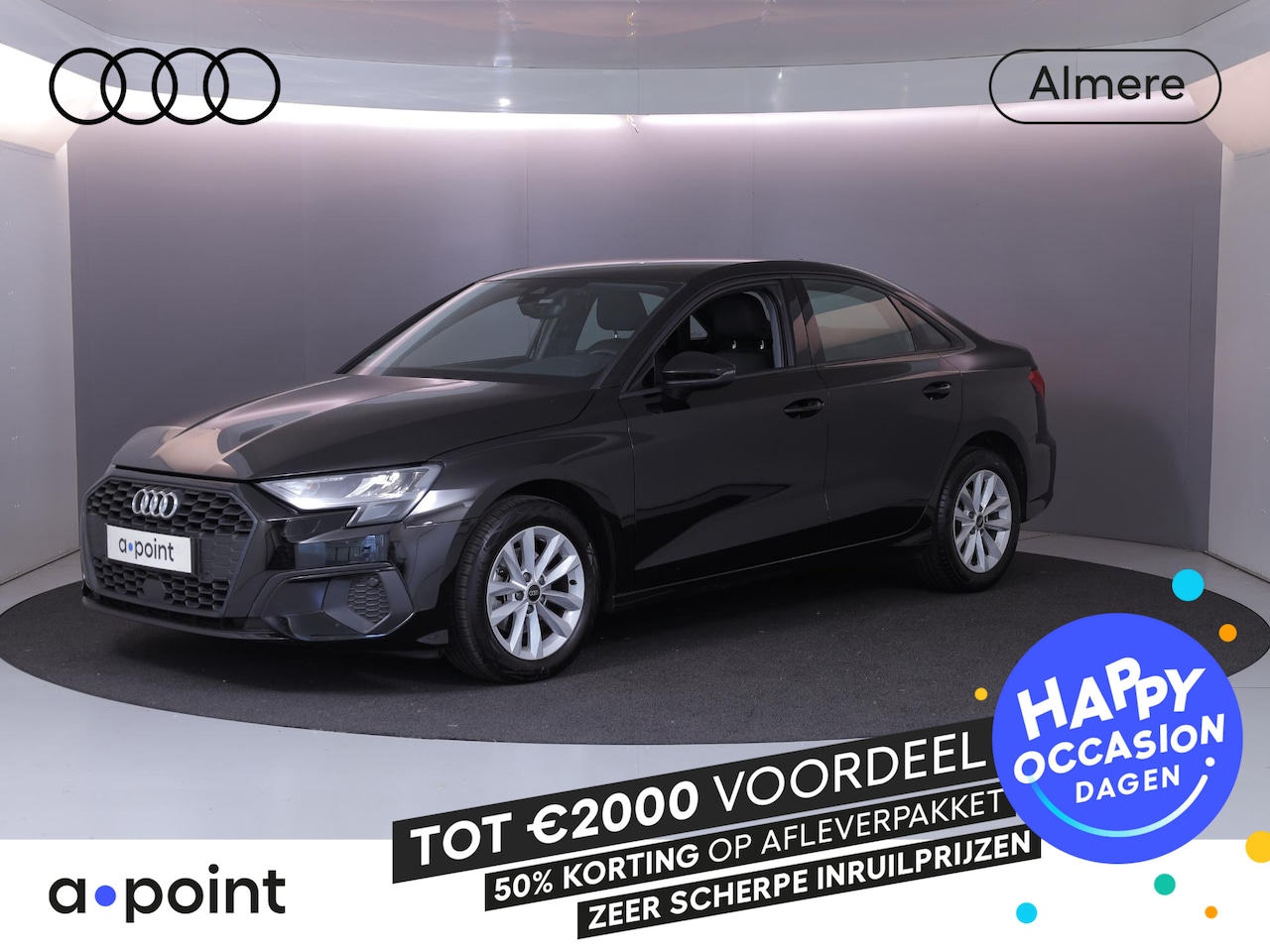 Audi A3 Limousine - 30 TFSI Pro Line 110 pk S-tronic | Navigatie via App | Parkeersensoren achter | Autom. air - AutoWereld.nl