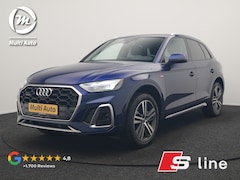 Audi Q5 - 55 TFSI e NIEUW MODEL 2x S Line PHEV 367pk Dealer O.H. | 360 Camera | Sportstoelen Verwarm