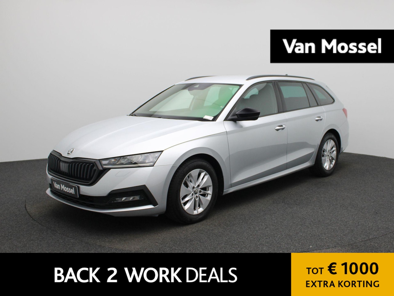 Skoda Octavia Combi - 2.0 CRTDI 110kW DSG7 Clever | Automaat | Stoelverwarming | Achteruitrijcamera | Parkeersen - AutoWereld.nl