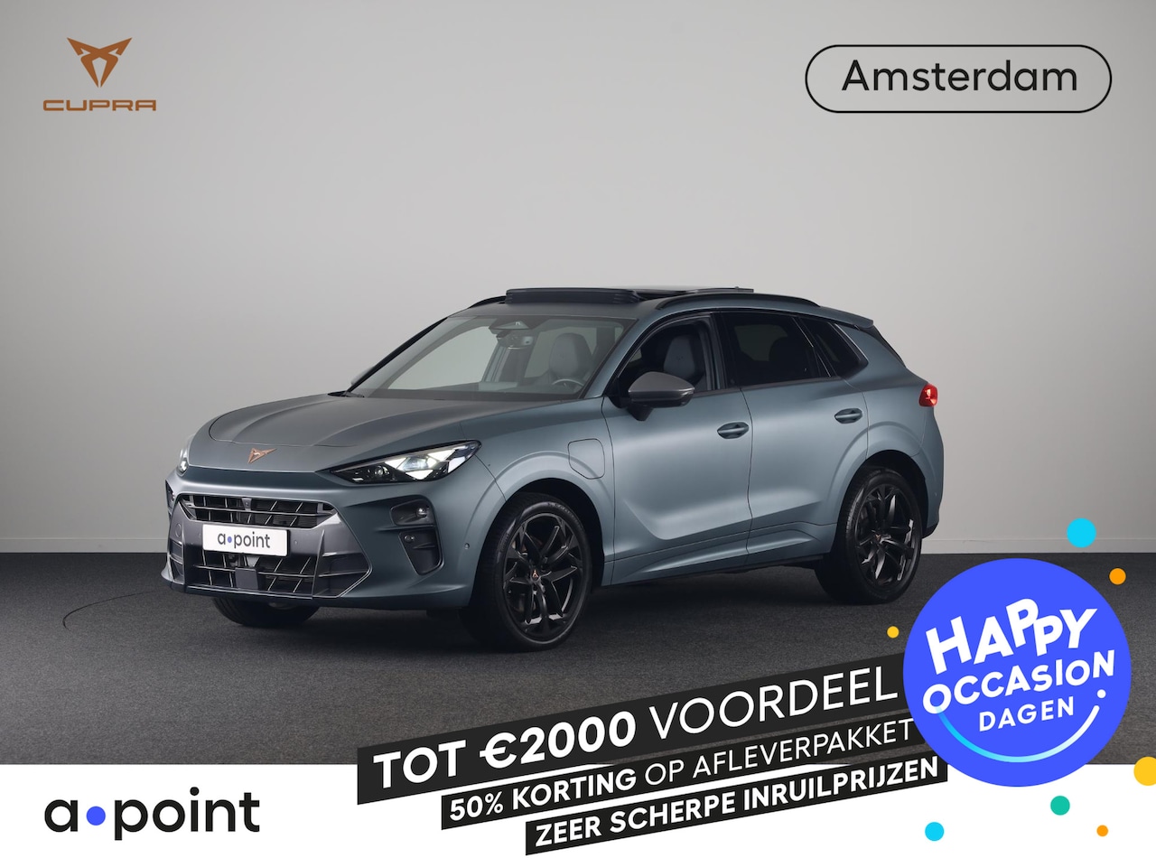 CUPRA Terramar - 1.5 TSI e-Hybrid VZ America s CUP 272 pk Automaat | Navigatie | Panoramadak | Trekhaak (we - AutoWereld.nl