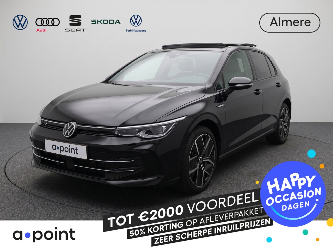 Volkswagen Golf - 1.5 eHybrid Style Edition 204 pk Automaat (DSG) | Verlengde garantie | Navigatie | Panoram - AutoWereld.nl