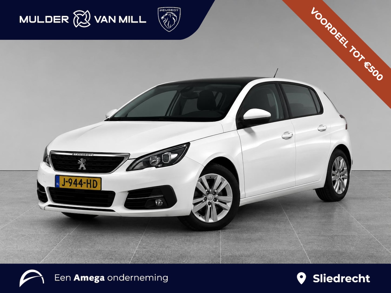 Peugeot 308 - Blue Lease Executive 1.2 Turbo 110pk | PARELMOER | PANODAK | PARKEERHULP V+A | NAVI | DAB+ - AutoWereld.nl