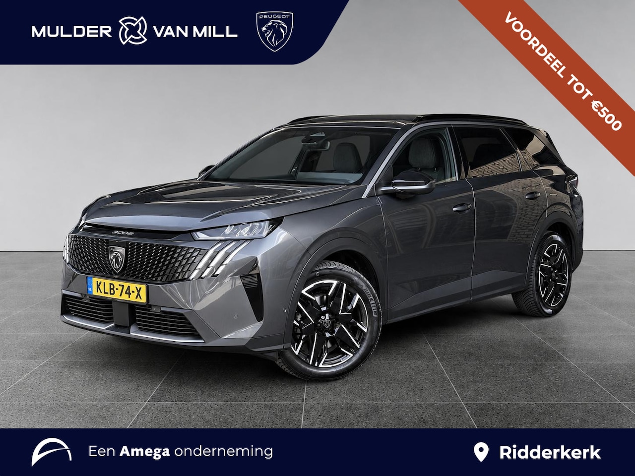 Peugeot 5008 - Allure Pack 1.2 Hybrid 145pk e-DCS6 | PANORAMIC NAVIGATION | 360° CAMERA | STOEL + STUURVE - AutoWereld.nl