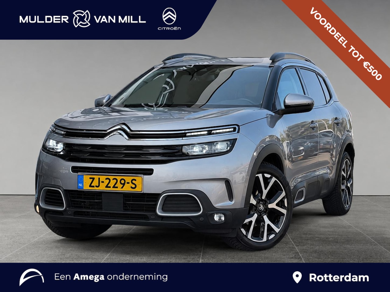 Citroën C5 Aircross - Shine 1.6 Turbo 180pk EAT8 | LEDER | NAVI | CAMERA | ADAPTIVE CRUISE | FULL-LED | DODEHOEK - AutoWereld.nl