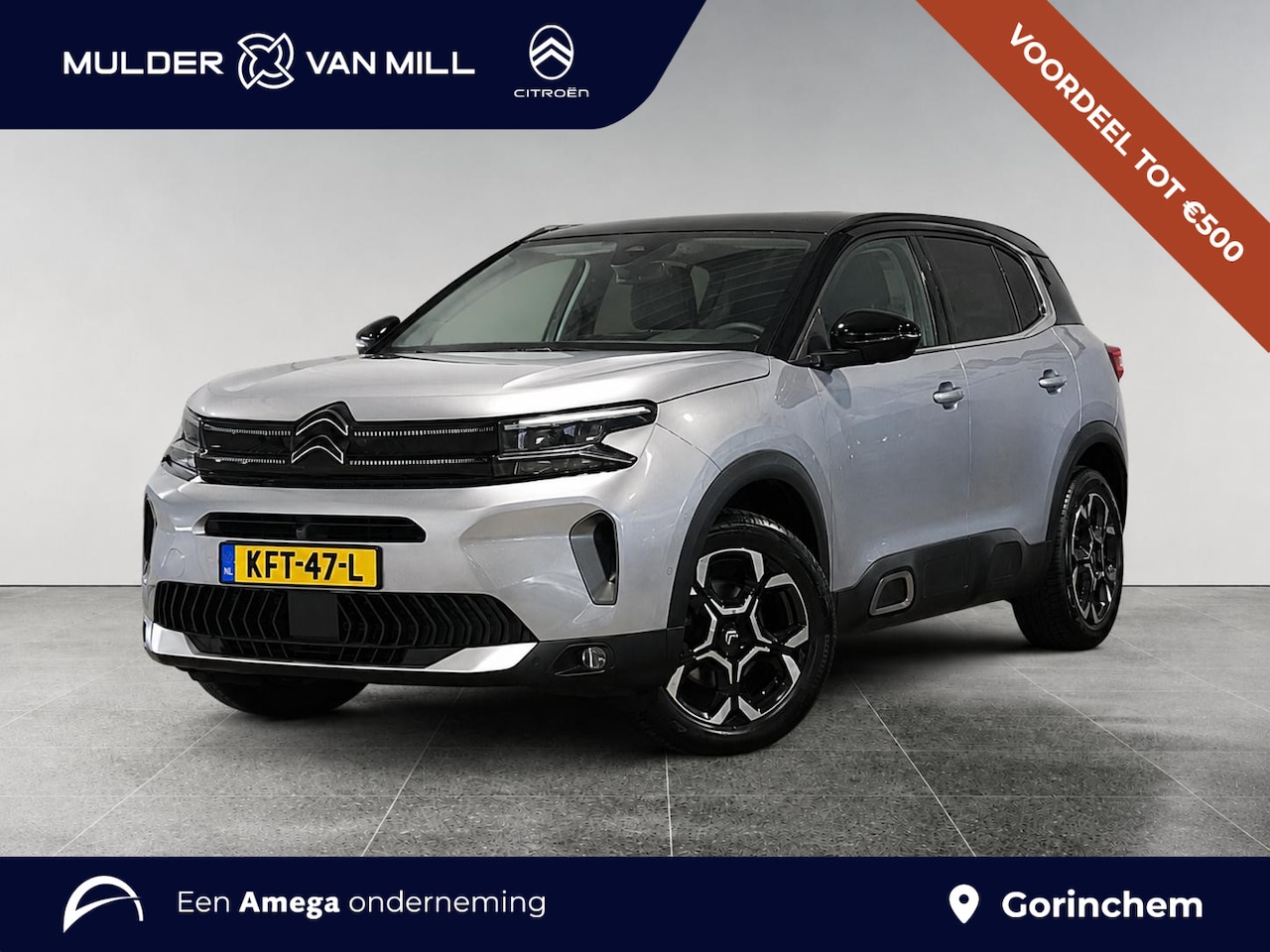 Citroën C5 Aircross - Max 1.2 Turbo 130pk EAT8 | TWO-TONE! | HANDSFREE A.KLEP | STOELVERW. | ALCANTARA | 360° CA - AutoWereld.nl