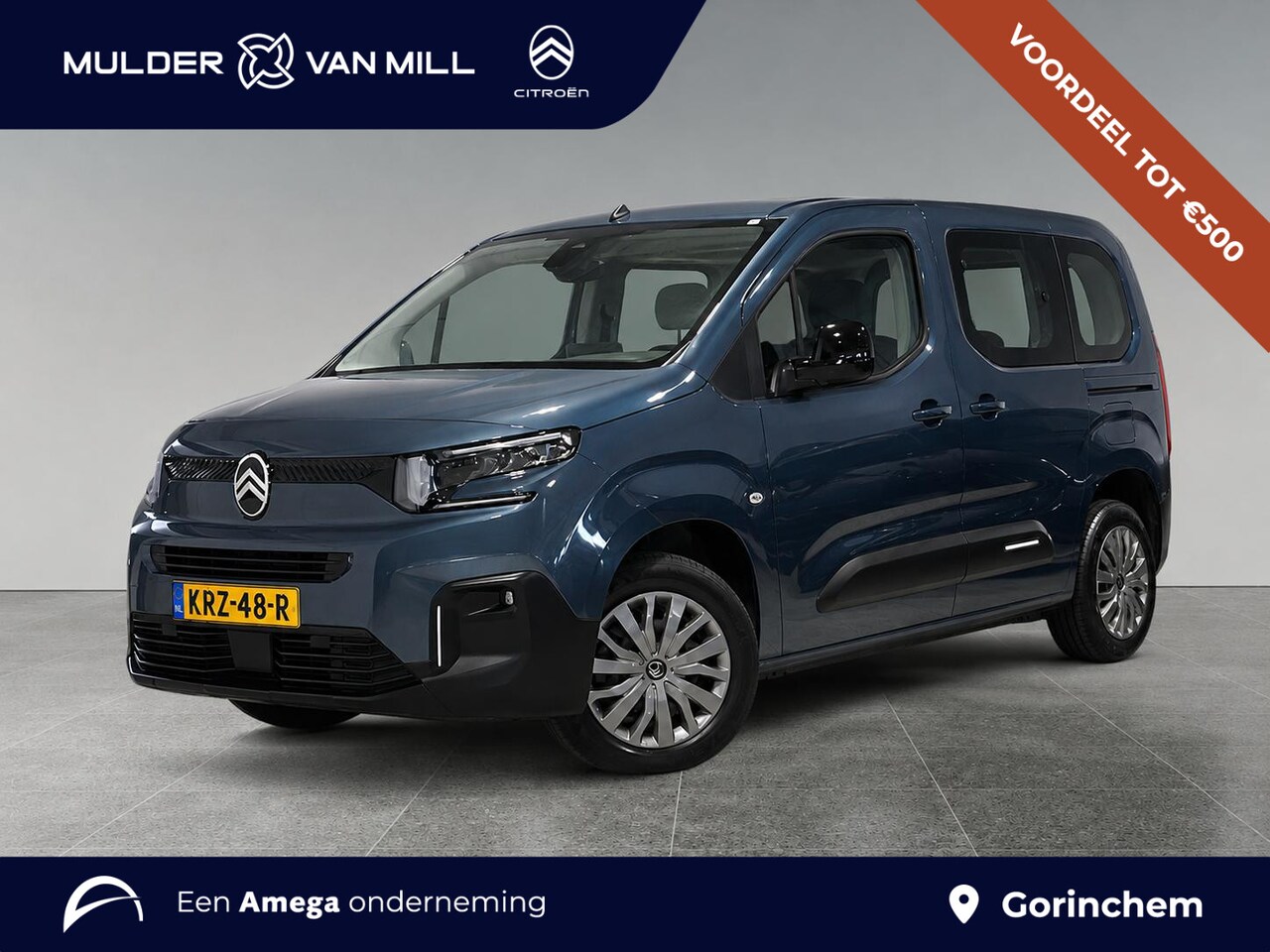 Citroën Berlingo - MPV Plus 1.2 Turbo 110pk | 180° CAMERA | STOEL + STUURVERW. | CRUISE | DRAADLOOS APPLE CAR - AutoWereld.nl