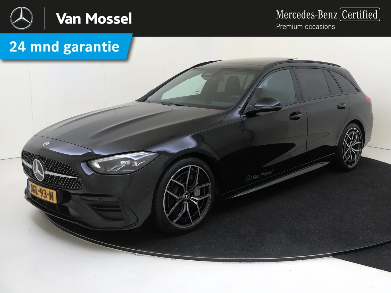 Mercedes-Benz C-klasse Estate - 180 Business Solution AMG Panoramadak / Memory Seats / Artico leder / Parkeercamera / Wint - AutoWereld.nl