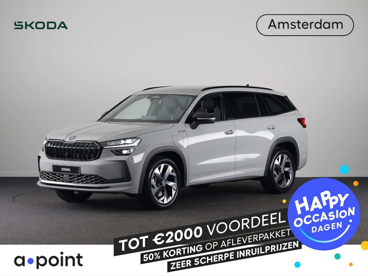 Skoda Kodiaq - Sportline Business PHEV 1.5 TSI 204pk DSG-6 | Adaptive Cruise | Elek. stoel | Camera | Sto - AutoWereld.nl