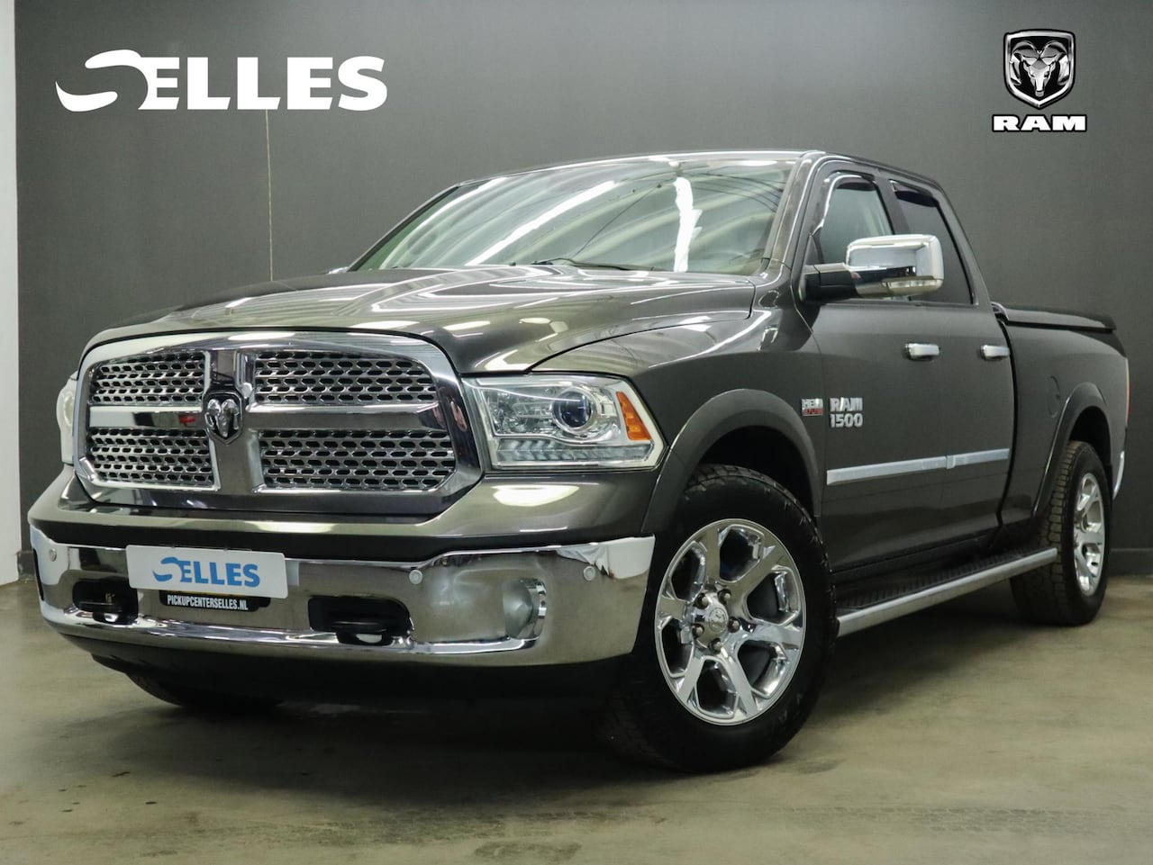 Dodge Ram 1500 - 5.7 V8 4x4 Quad Cab Laramie | LPG 200 Liter | Deksel | Trekhaak - AutoWereld.nl