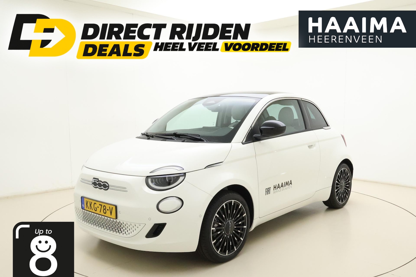 Fiat 500 - Icon 42 kWh | DEMO | Glazen Panoramadak | Apple Carplay/Android Auto | Achteruitrijcamera - AutoWereld.nl
