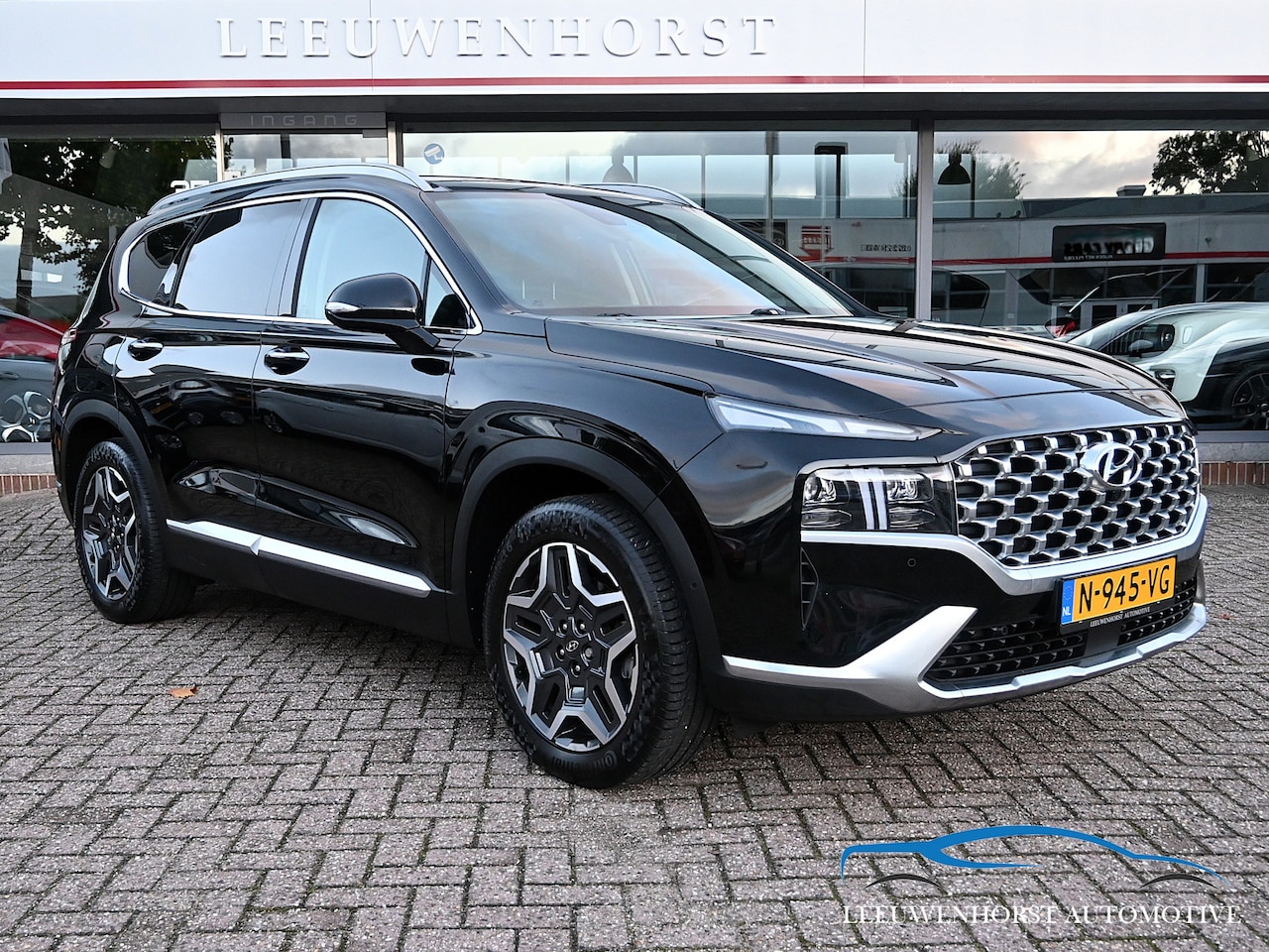 Hyundai Santa Fe - 1.6 T-GDI PHEV Premium Sky 1.6 T-GDI PHEV Premium Sky, 4WD, pano, leer, elektr. klep, verw. stoelen/bank, Apple, full - AutoWereld.nl