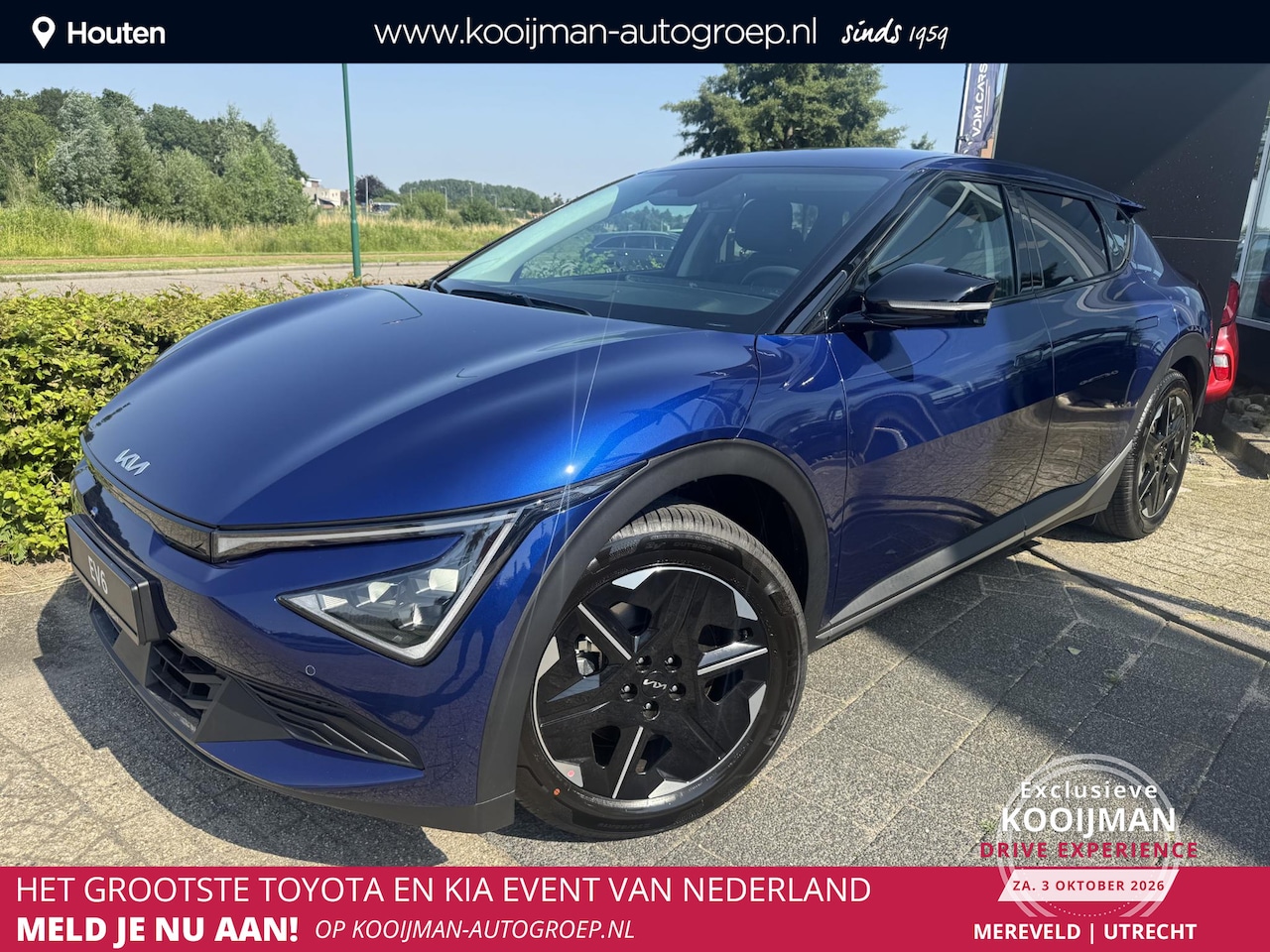 Kia EV6 - Light Edition 63 kWh Light Edition 63 kWh , Snel Leverbaar!, Inclusief 2000 Euro Inruilpremie, Complete Uitvoer - AutoWereld.nl