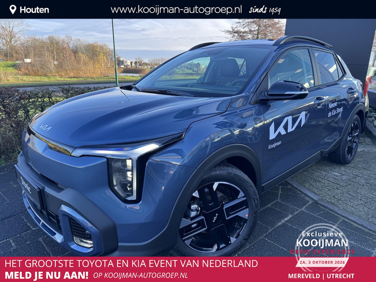 Kia Stonic - 1.0 T-GDi MHEV GT-Line Demo Korting!, Schuif/Kanteldak, Dodehoek, Stoel/Stuurverwarming, E - AutoWereld.nl
