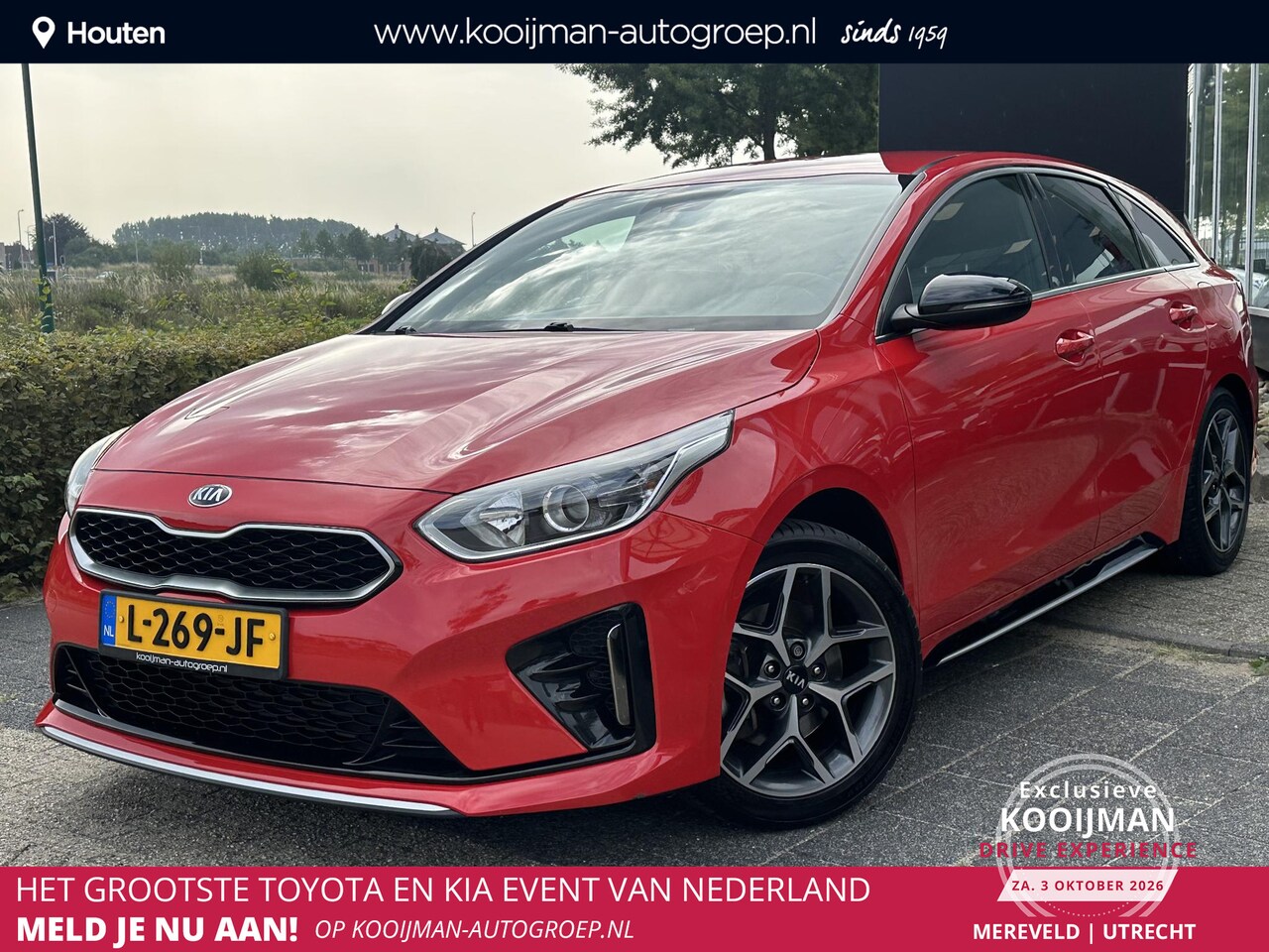 Kia Pro cee'd - 1.0 T-GDI GT-Line Edition , Afneembare trekhaak, Eerste Eigenaar, Dealeronderhouden, LM Ve - AutoWereld.nl