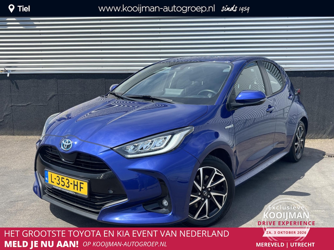 Toyota Yaris - 1.5 Hybrid Dynamic automaat Incl: AppleCarPlay / AndroidAuto, LM velgen, Climate Control, - AutoWereld.nl