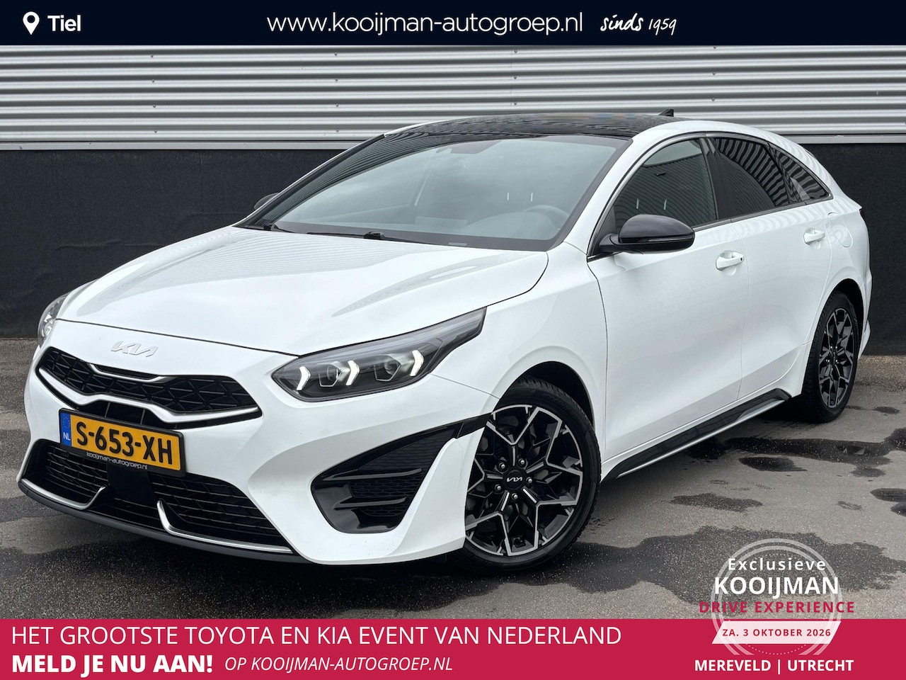 Kia Pro cee'd - 1.5 T-GDi GT-Line Nieuw geleverd, BTW-auto, Schuif/kanteldak, Automaat, Stoel- & stuurwiel - AutoWereld.nl