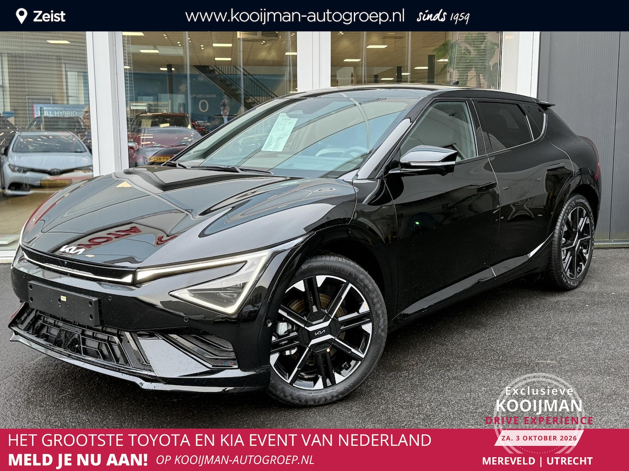 Kia EV6 - GT-Line 84 kWh Direct Leverbaar!! | Schuif/kanteldak | Geheugenfunctie bestuurdersstoel | - AutoWereld.nl