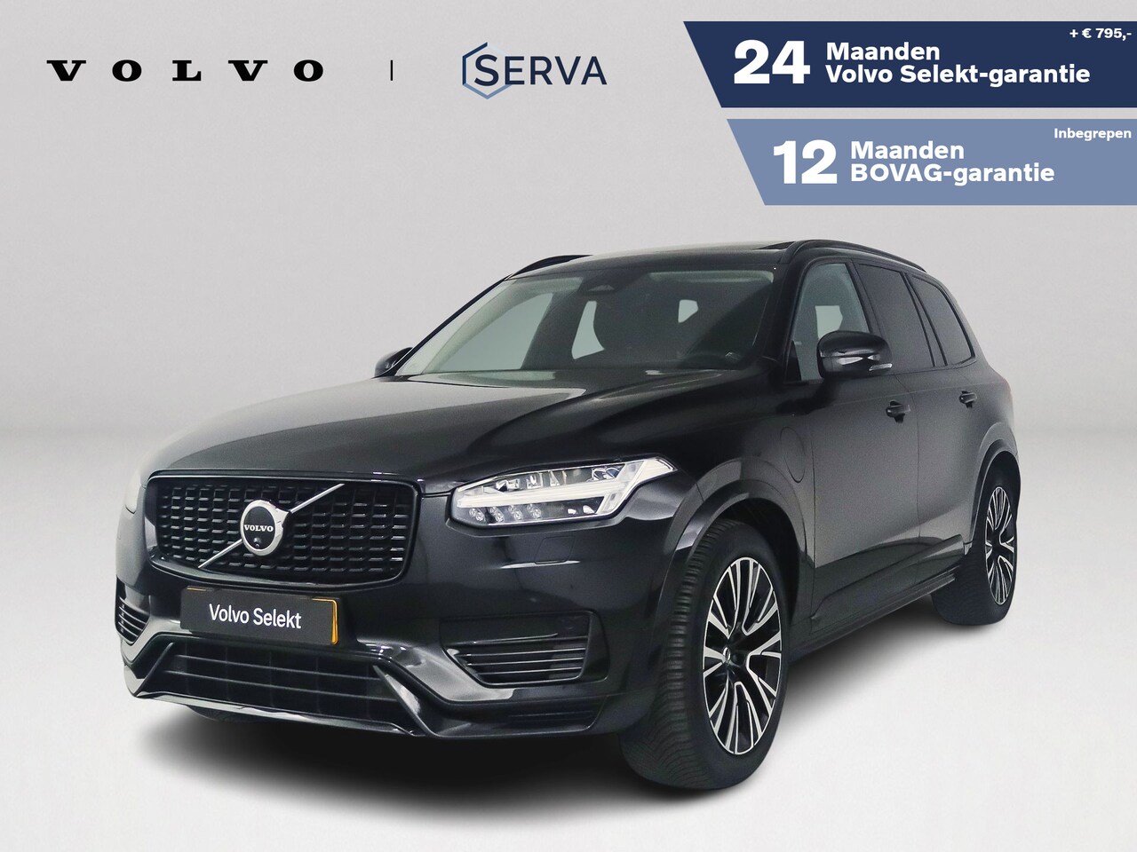 Volvo XC90 - T8 Recharge AWD Ultimate Dark | SOH 95% | Panoramadak | 360° camera | Luchtvering | Harman - AutoWereld.nl