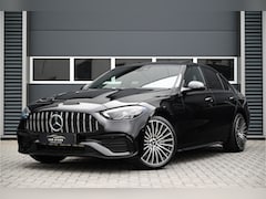 Mercedes-Benz C-klasse - 300e AMG / SCHUIFDAK / C63 / LEDER / CAMERA / SFEERVERLICHTING / LED / 19"