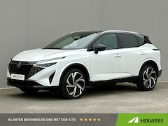 Nissan Qashqai - 1.3 MHEV Xtronic Tekna Plus / Fabrieksgarantie tot 10-2028 / All season banden / Panoramad