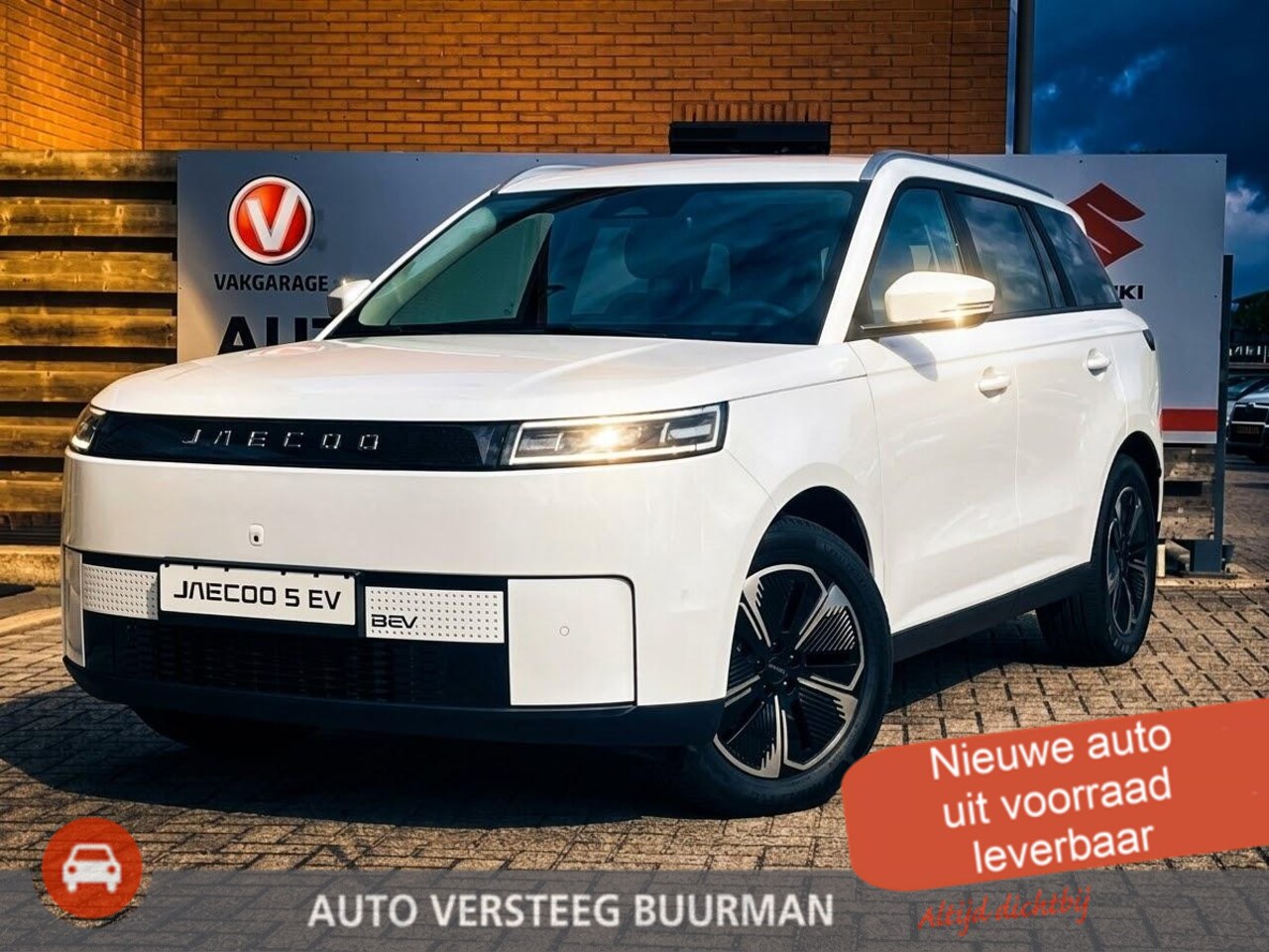 Jaecoo 5 - EV Exclusive 61 kWh 400Km, Automaat, Navigatie, Stoel vent., Applecarpl./Andr. Auto, Panor - AutoWereld.nl