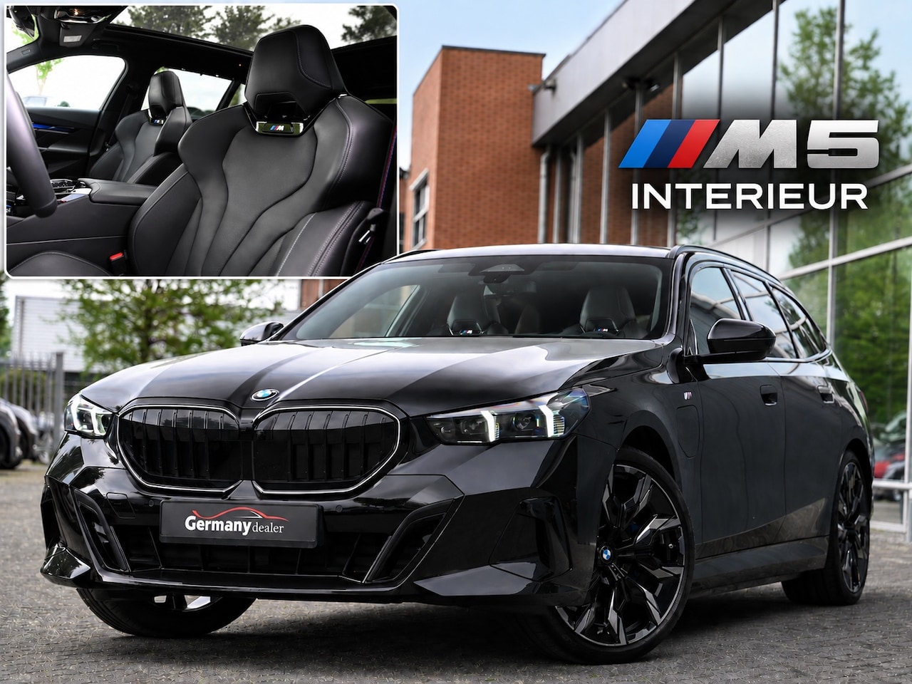 BMW 5-serie Touring - 530e M-Sport+Pro Schaal-Zetels B&W Pano Head-Up Carbon Iconic Keyless Camera Drive-A+ VOL! - AutoWereld.nl